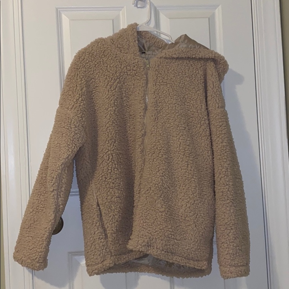 Teddy Zip Up